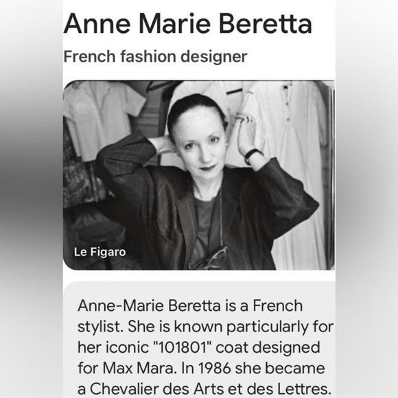 RARE! ANNE MARIE BERETTA Grey Vintage Wool Tiered Pencil Skirt Sz 38 French US 6 - Picture 6 of 6